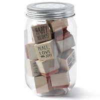 All Holiday Jar of Wood Stamps by Recollections™