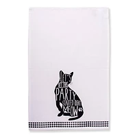 DII® Cat Printed Dishtowel Set
