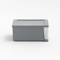 Iris® 6.5qt. Gray Stackable Drawer, 5 Pack 