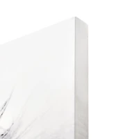 Regal Lion Black & White Glossy Wall Art