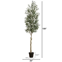 10ft. Potted Artificial Olive Tree