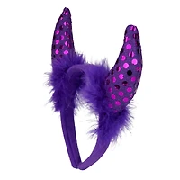 Purple Devil Halloween Costume Headband