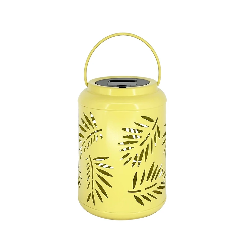 8.25" Indoor/Outdoor Metal Solar Lantern by Ashland®