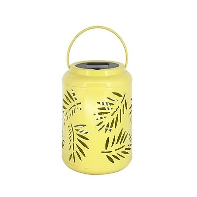 8.25" Indoor/Outdoor Metal Solar Lantern by Ashland®