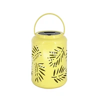 8.25" Indoor/Outdoor Metal Solar Lantern by Ashland®