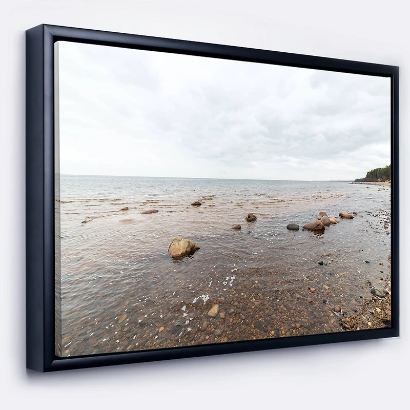 Designart - Rocky Autumn Beach