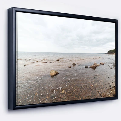 Designart - Rocky Autumn Beach