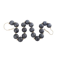 8ft. Extra Long Handmade Glass Beaded Garland with Tassels