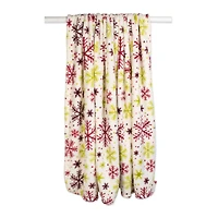 DII® Holiday 2-Pack Snowflake Plush Fleece Blanket