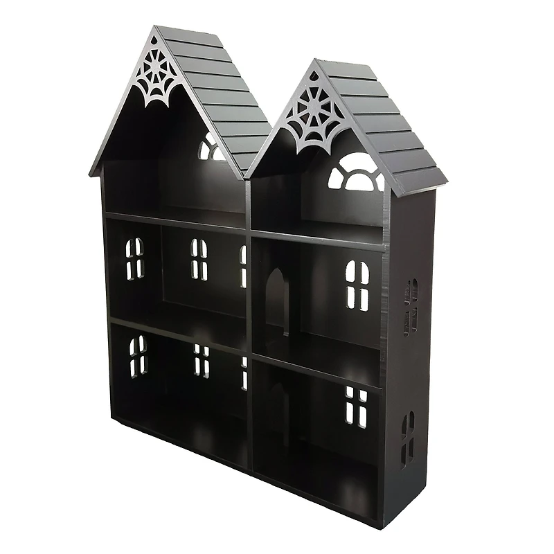 16" Black Haunted House Tabletop Décor by Ashland®