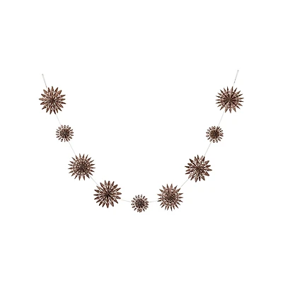 Hello Honey® 6ft. Paper Snowflake Garland in Kraft Box