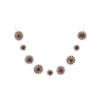 Hello Honey® 6ft. Paper Snowflake Garland in Kraft Box