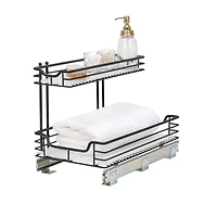 Household Essentials Glidez 2-Tier Cabinet Organizer