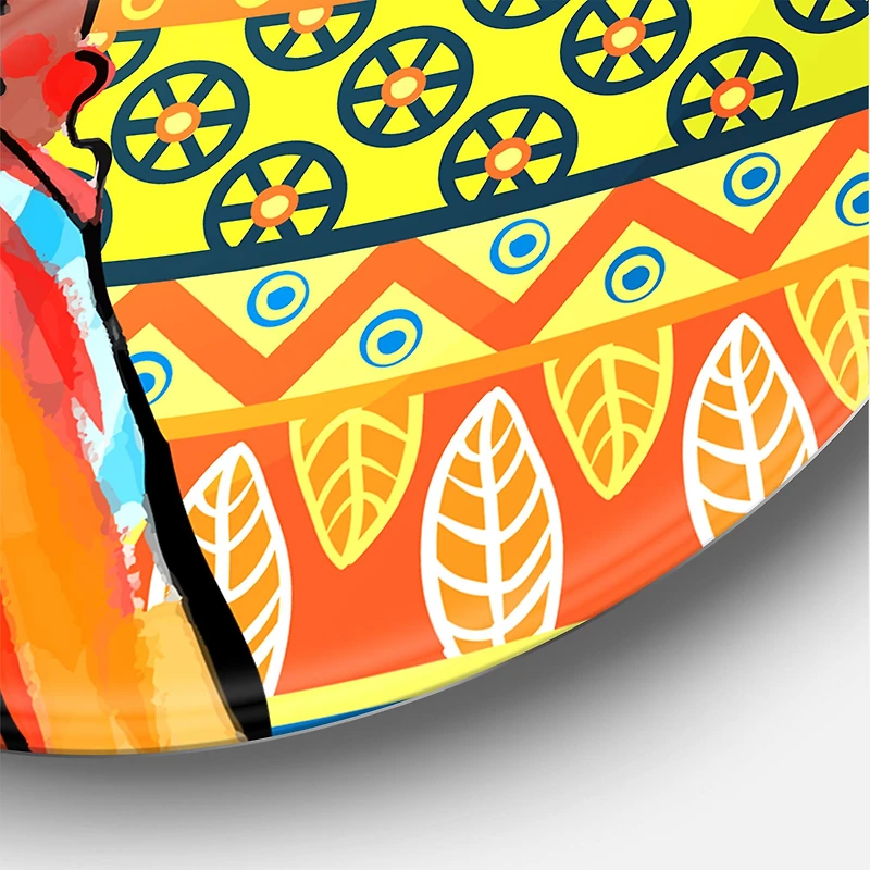 Designart - African American Woman with Turban III