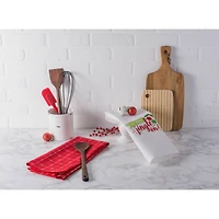DII® Assorted Jingle On Holiday Printed Dishtowel Set