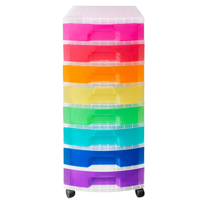 Really Useful Boxes® 8 Drawer Rolling Cart