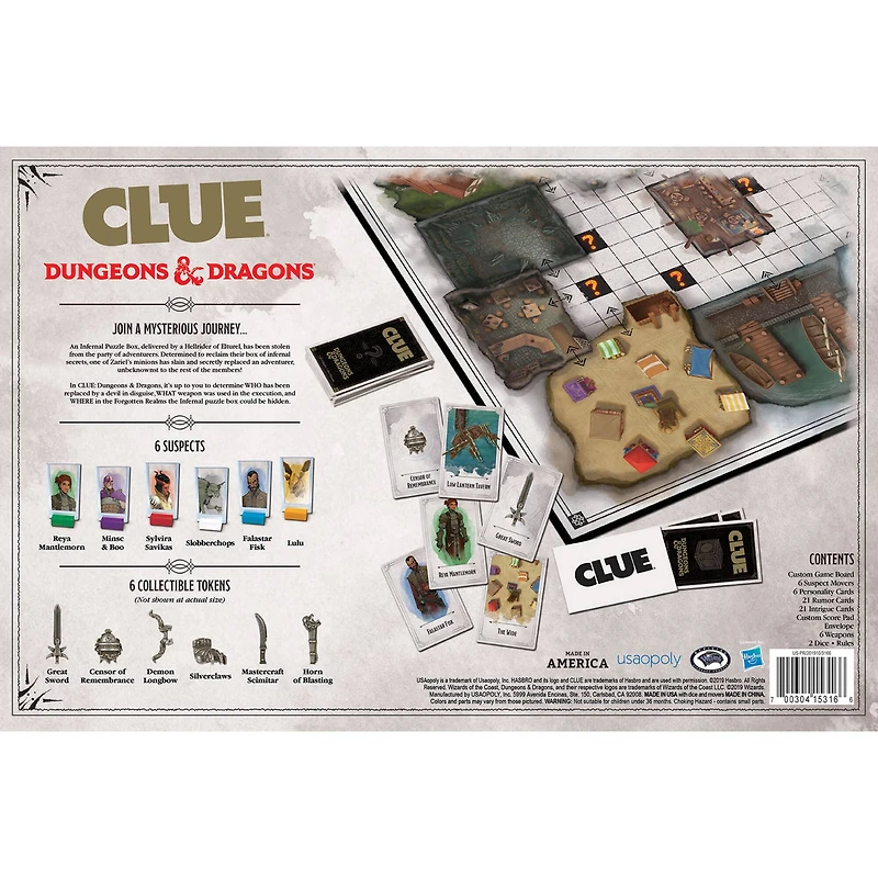 CLUE® Dungeons & Dragons