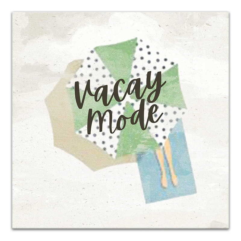 Vacay Mode Canvas Wall Art
