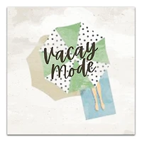 Vacay Mode Canvas Wall Art