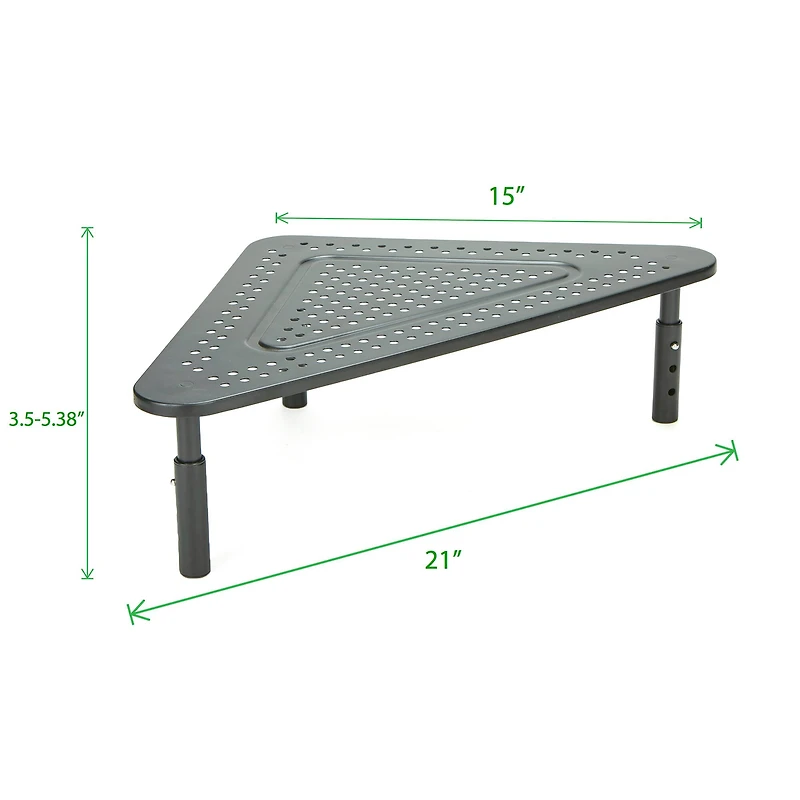 Mind Reader Triangle Adjustable Monitor Stand