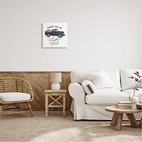 Stupell Industries Meet Me At Pumpkin Patch Truck Canvas Wall Art
