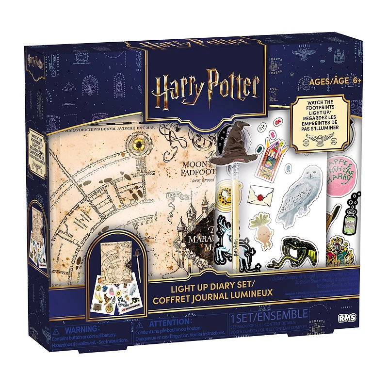 Harry Potter™ Marauder's Map Light Up Diary Set