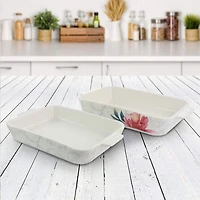 Martha Stewart 2-Piece Ceramic Baker Set