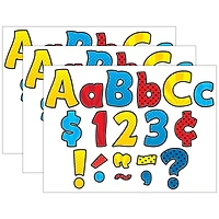 Teacher Created Resources® Superhero Funtastic 4" Letters Combo Pack, 208 Per Pack, 3 Packs of 624