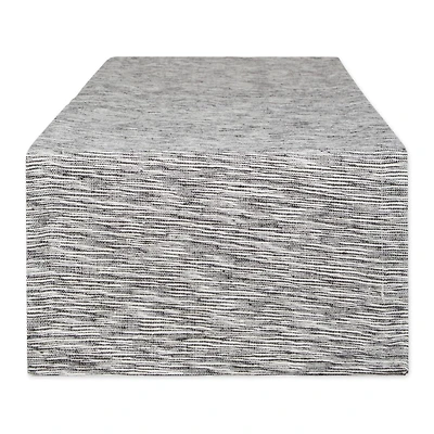 DII® 72" Tonal Recycled Cotton Slubby Rib Table Runner