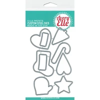 Avery Elle Elle-Ments Christmas Cookies Custom Steel Dies