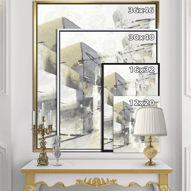 Designart - Glam Cream Dream IV