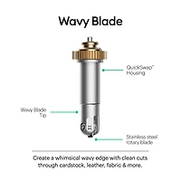 Cricut® Wavy Blade + QuickSwap™ Housing