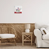 Stupell Industries Freedom Americana Floral Pinwheels Wall Plaque Art