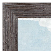 Abstract Mountains 20" x 30" Western Gray Framed Print