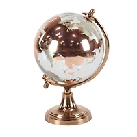 13" Copper Glass Traditional Globe