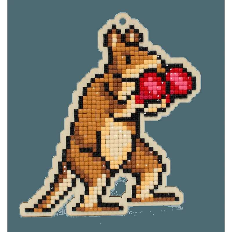 Crafting Spark Kangaroo Diamond Painting Kit