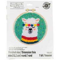 Llama Punch Needle Kit by Loops & Threads®
