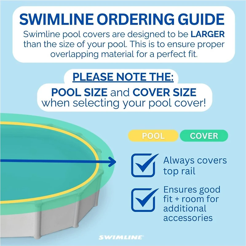 Swim Central 21ft. Blue Oval Super Guard Above Ground Swimming Pool Winter Cover