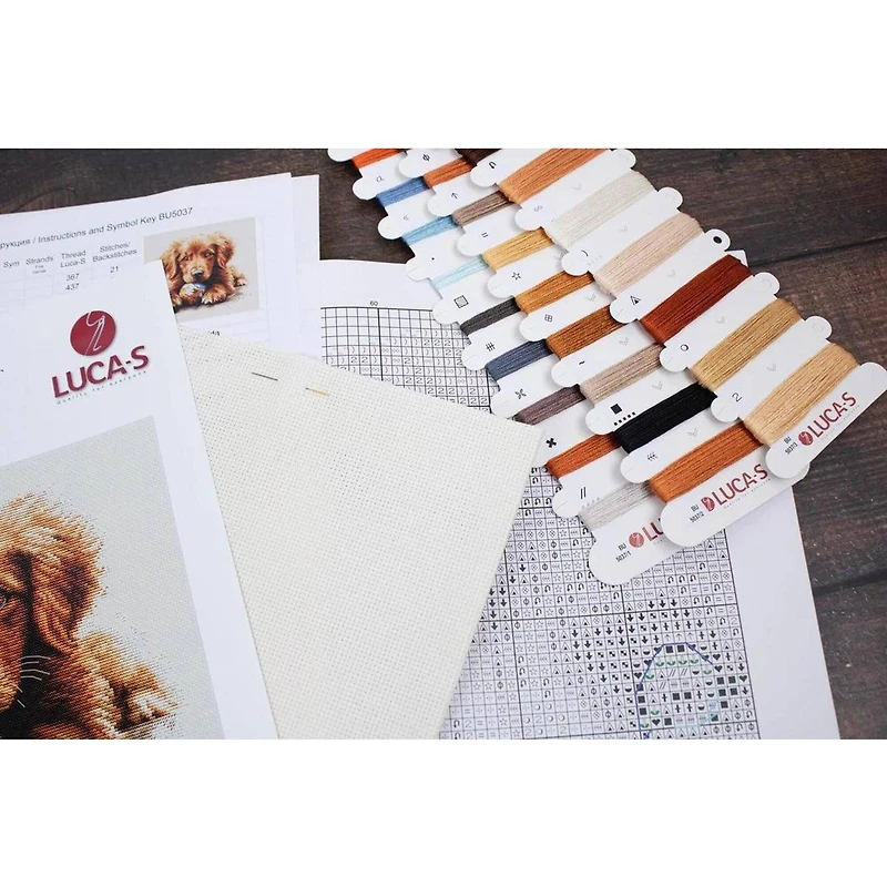 Luca-S The Play Time Counted Cross Stitch Kit