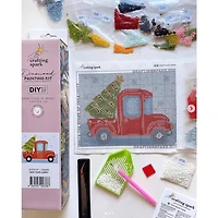 Oven Christmas Morning  Cross Stitch Kit