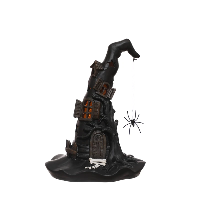 Mini LED Witch Hat House by Ashland®