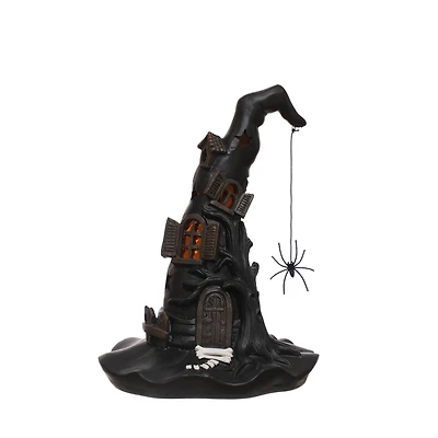 Mini LED Witch Hat House by Ashland®