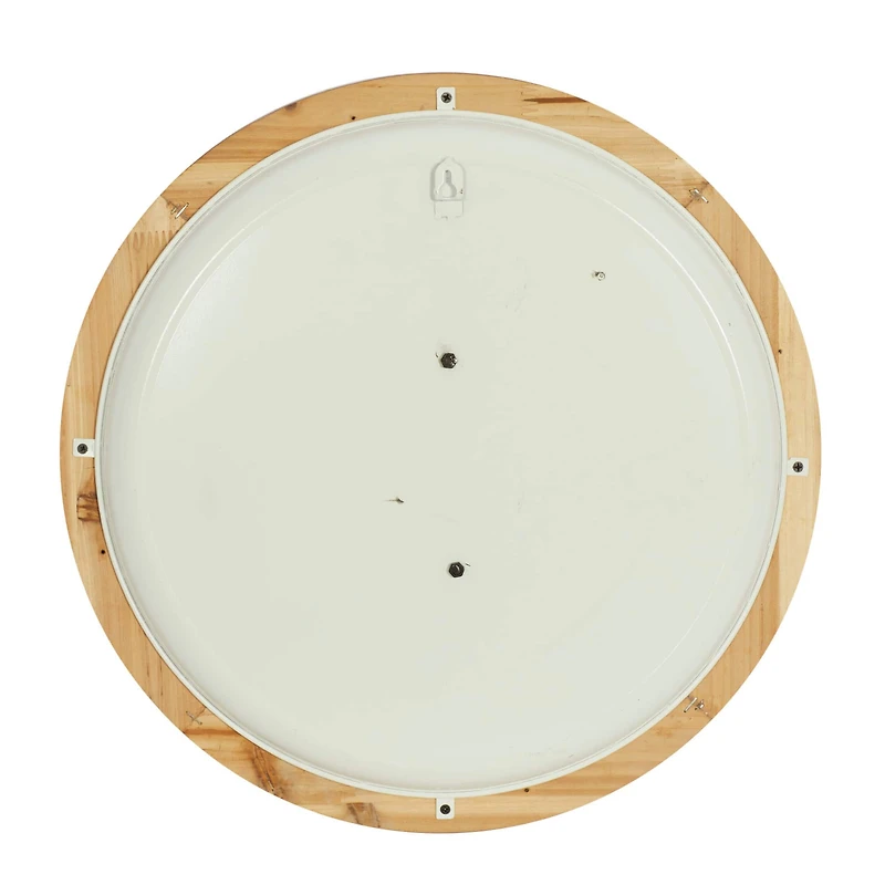 White Metal Farmhouse Wall Decor 17" x 17" x 2"