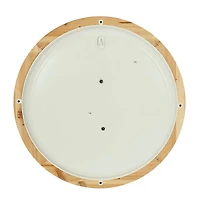 White Metal Farmhouse Wall Decor 17" x 17" x 2"