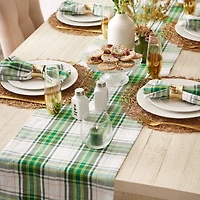 DII® 108" St. Paddy Plaid Table Runner