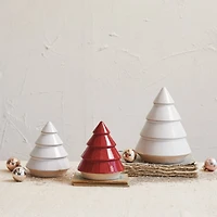 Hello Honey® 5" White Decorative Unglazed Stoneware Tree