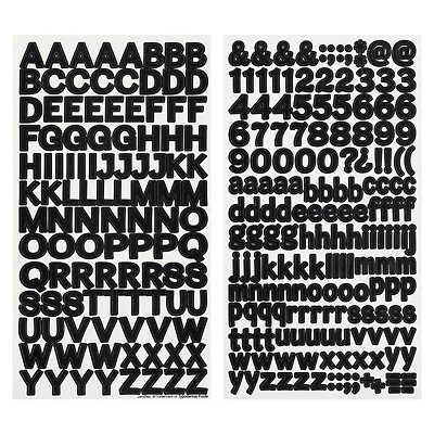 12 Packs: 2 ct. (24 total) Small Block Alphabet Stickers by Recollections™