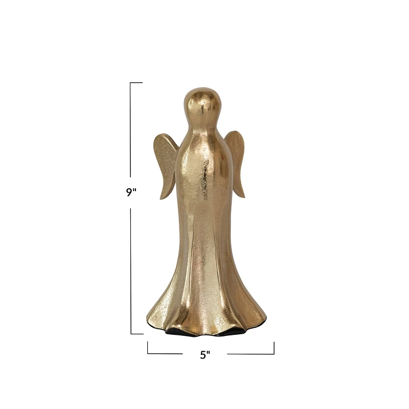 Hello Honey® 9" Cast Aluminum Angel Décor