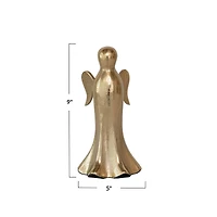 Hello Honey® 9" Cast Aluminum Angel Décor