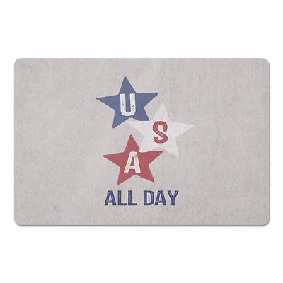 USA All Day Floor Mat